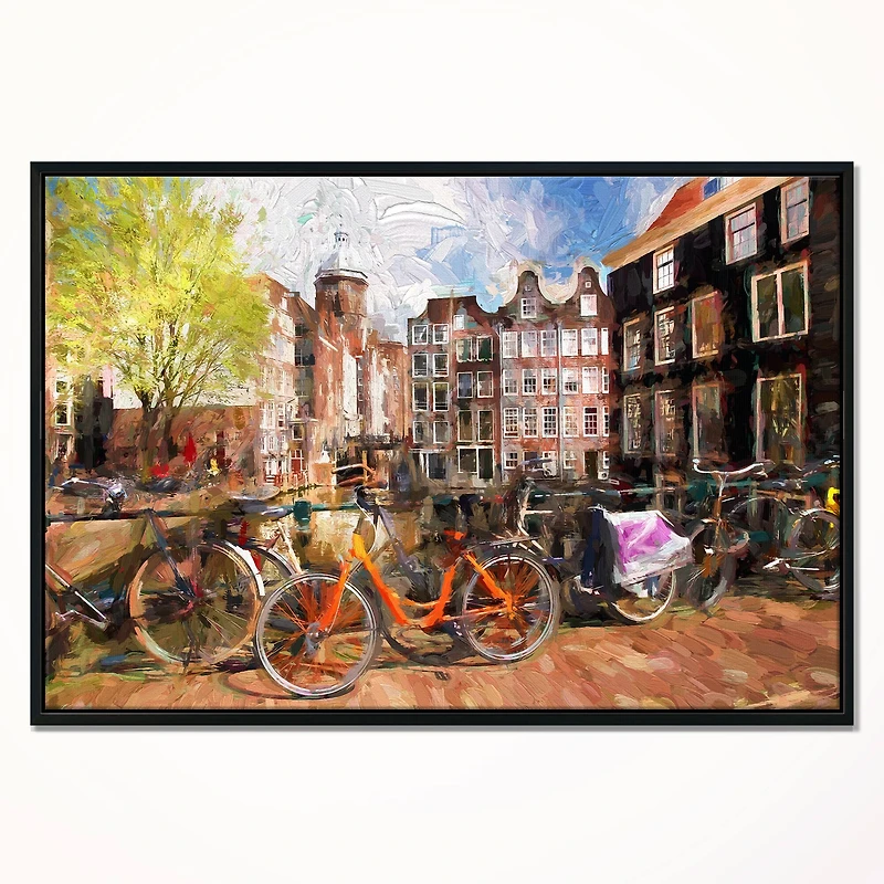 Designart - Amsterdam City Artwork