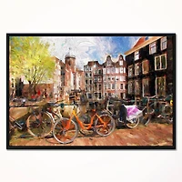 Designart - Amsterdam City Artwork