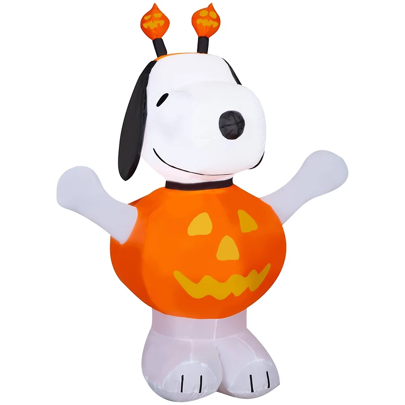 Airblown® Inflatable Peanuts® Snoopy in Pumpkin Outfit