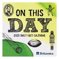 TF Publishing 2025 On This Day Daily Desktop Calendar