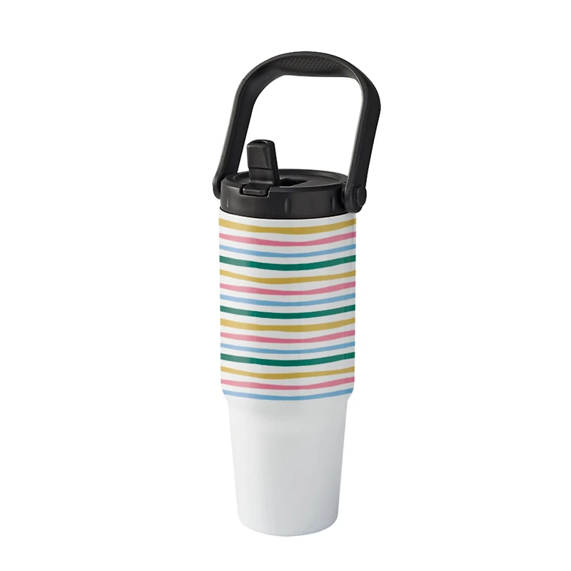 30oz. Stainless Steel Sublimation Travel Tumbler by Make Market®