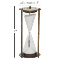 7" Brass Aluminum Contemporary Timer