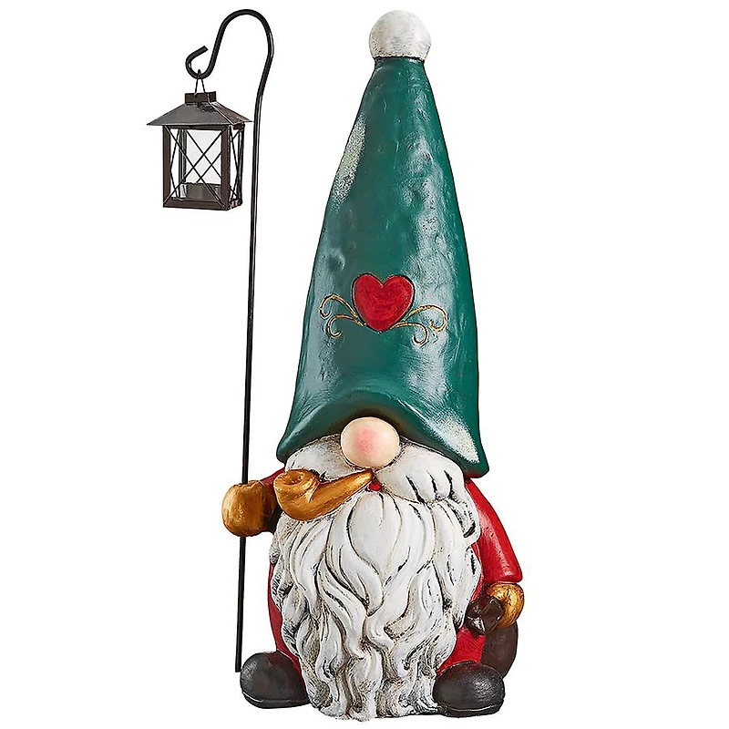 Design Toscano 21.5" Moe the North Pole Gnome Holiday Statue