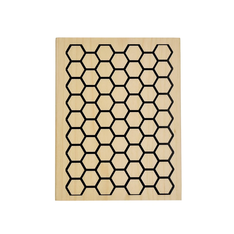 Honeycomb Wood Stamp by Recollections™