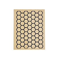 Honeycomb Wood Stamp by Recollections™