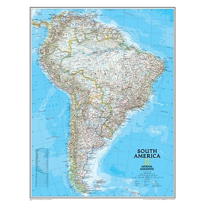 National Geographic™ South America Wall Map