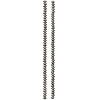 12 Pack:  Silver Plated Metal Rondelle Beads, 5mm by Bead Landing™