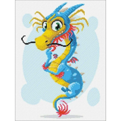 Crafting Spark Wise Dragon Diamond Painting Kit