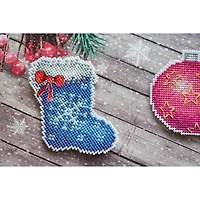 MP Studia Christmas Magnets Plastic Canvas Counted Cross Stitch Kit