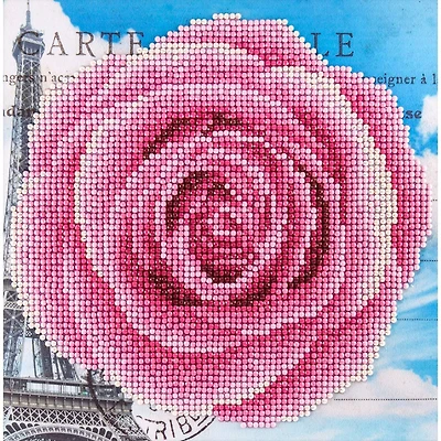 Diamond Art Beginner Rose Kit