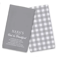 Nana's Bed & Breakfast Tea Towel Set