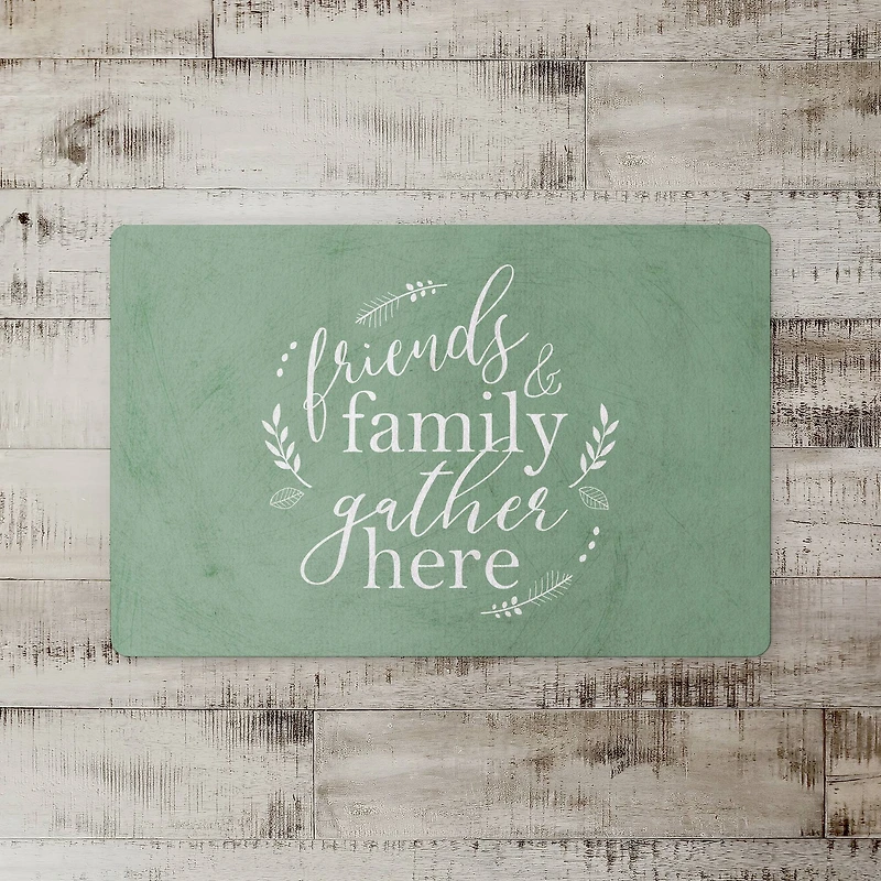 Friends & Family Gather Floor Mat