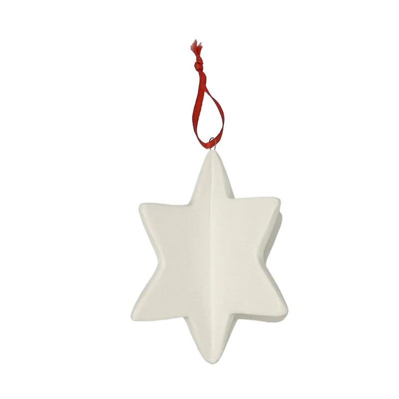 4" DIY Ceramic Star Ornament by Make Market®