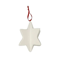 4" DIY Ceramic Star Ornament by Make Market®