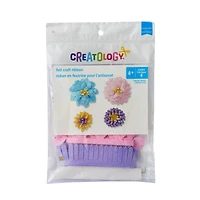 Pastel Felt Ribbon Flower Craft Kit by Creatology™