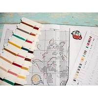 LetiStitch Cat's Happiness Counted Cross Stitch Kit