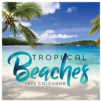 TF Publishing 2025 Tropical Beaches Mini Calendar