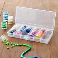 12 Pack: Bead Storage Box with 6 Container Stacks by Bead Landing™