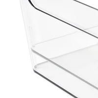 12 Pack: Large Clear Open Storage Bin by Simply Tidy®