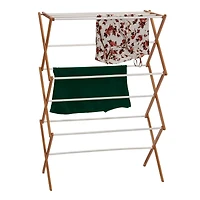 Household Essentials Drying Rack (Bamboo, 20")