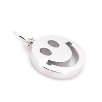 Sterling Silver Smile Icon Charm by Bead Landing™