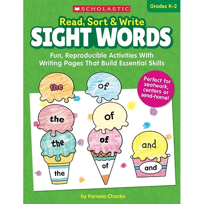 Scholastic® Read, Sort & Write Sight Words