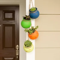 23" Fiesta Dangling Pots