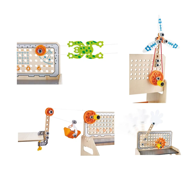 Hape Junior Inventor Discovery Scientific Workbench Set