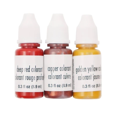 6 Packs: 3 ct. (18 total) Earthtones Glycerin Soap Colors by Make Market®