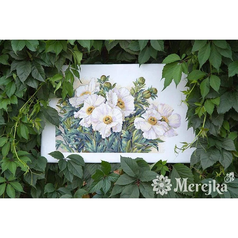 Merejka Garden Beauties Counted Cross Stitch Kit
