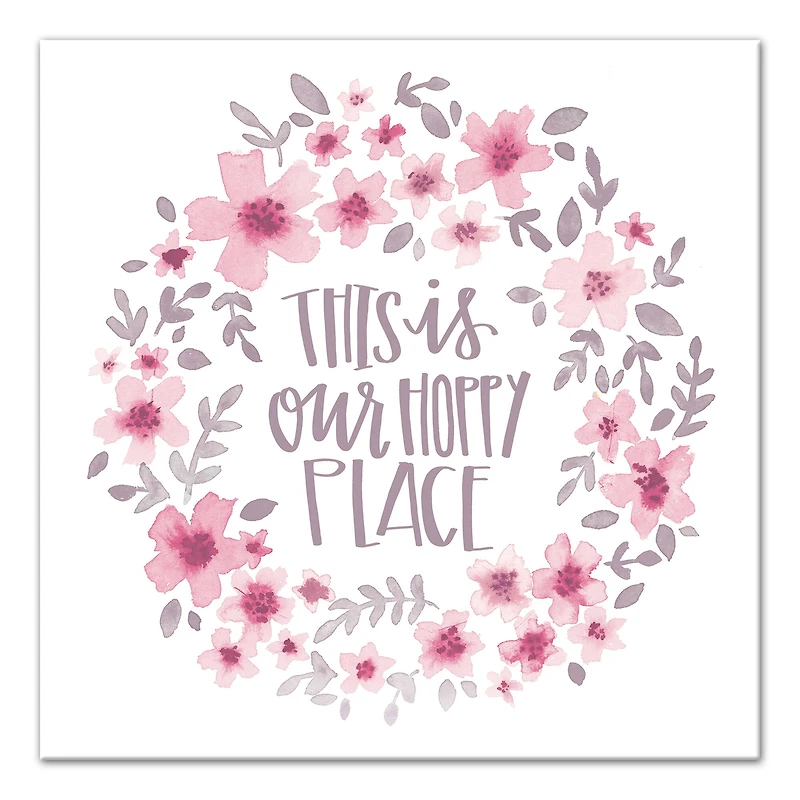 This is Our Hoppy Place Canvas Art