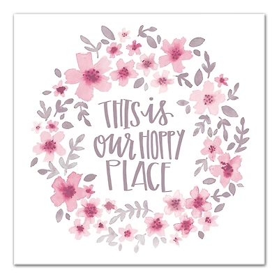 This is Our Hoppy Place Canvas Art