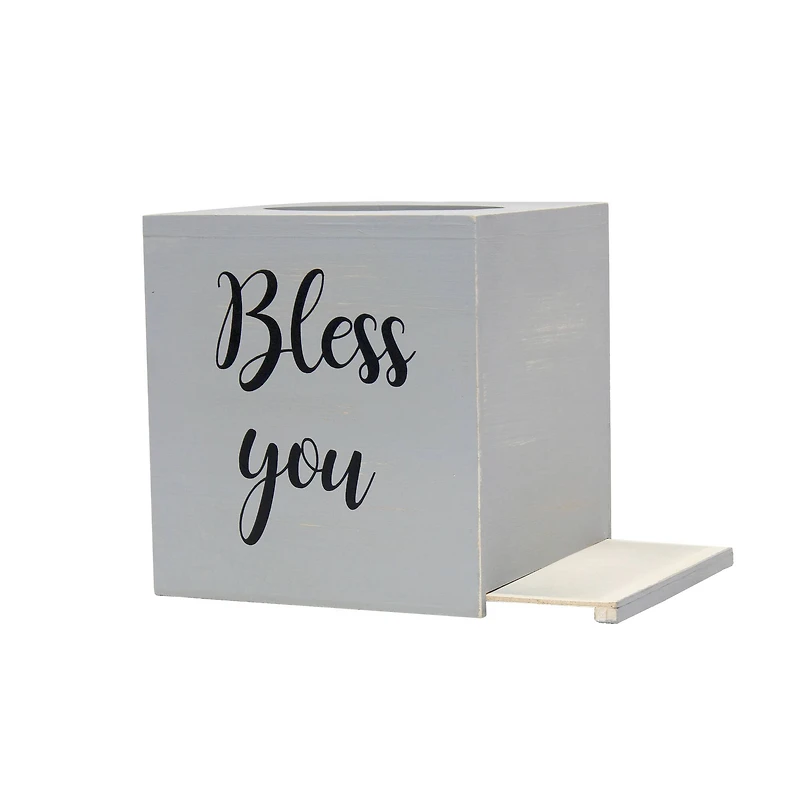 Elegant Designs Bless You Tissue Box Cover