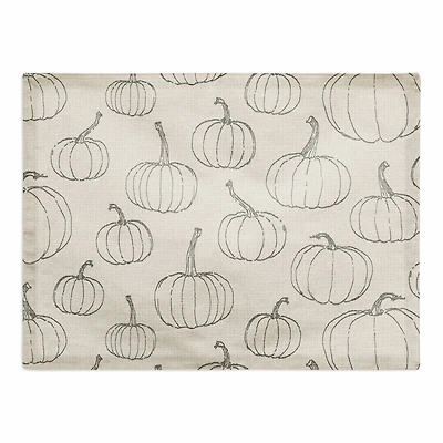 Pumpkin Pattern Cotton Twill Placemat
