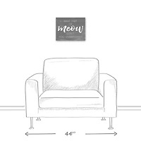 What Part of Meow Canvas Wall Art