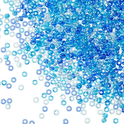 John Bead 11/0 Czech Glass Rondelle Seed Beads