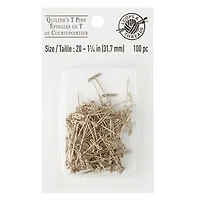 Loops & Threads™ Quilter's T-Pins, 1 1/4"