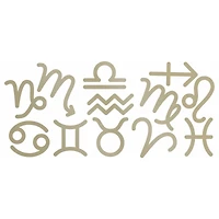 RoomMates Metallic Zodiac Peel & Stick Giant Wall Decals