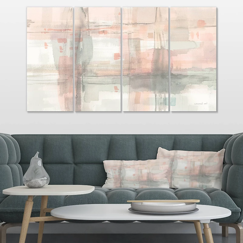 Designart - Intersect II Grey