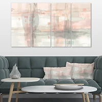 Designart - Intersect II Grey