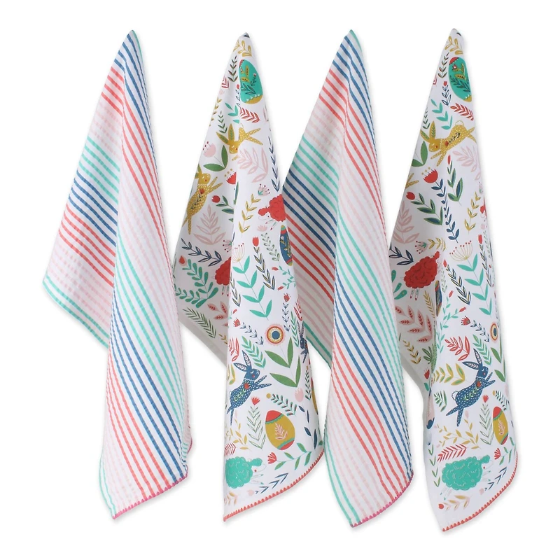 DII® Easter Folk Garden Kitchen Textiles Dishtowel Set