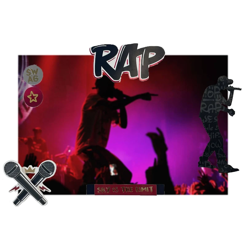 Rap Music Stickers by Recollections™