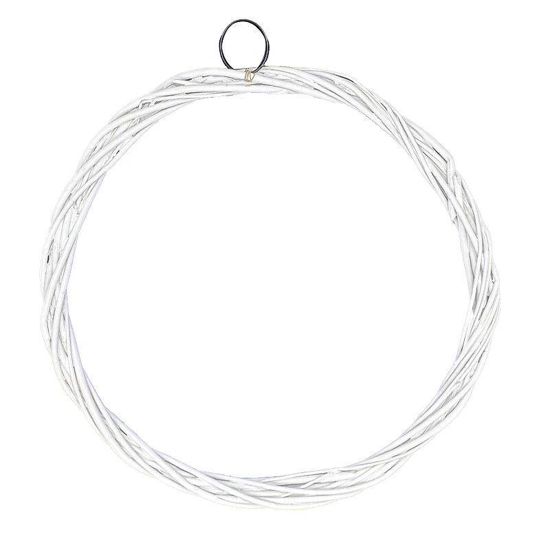 18" White Willow Wreath by Ashland®