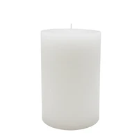 4" x 6" White Pillar Candle by Ashland®