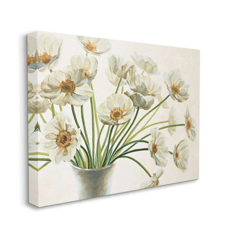 Stupell Industries Peaceful Poppies Floral Arrangement Wall Art