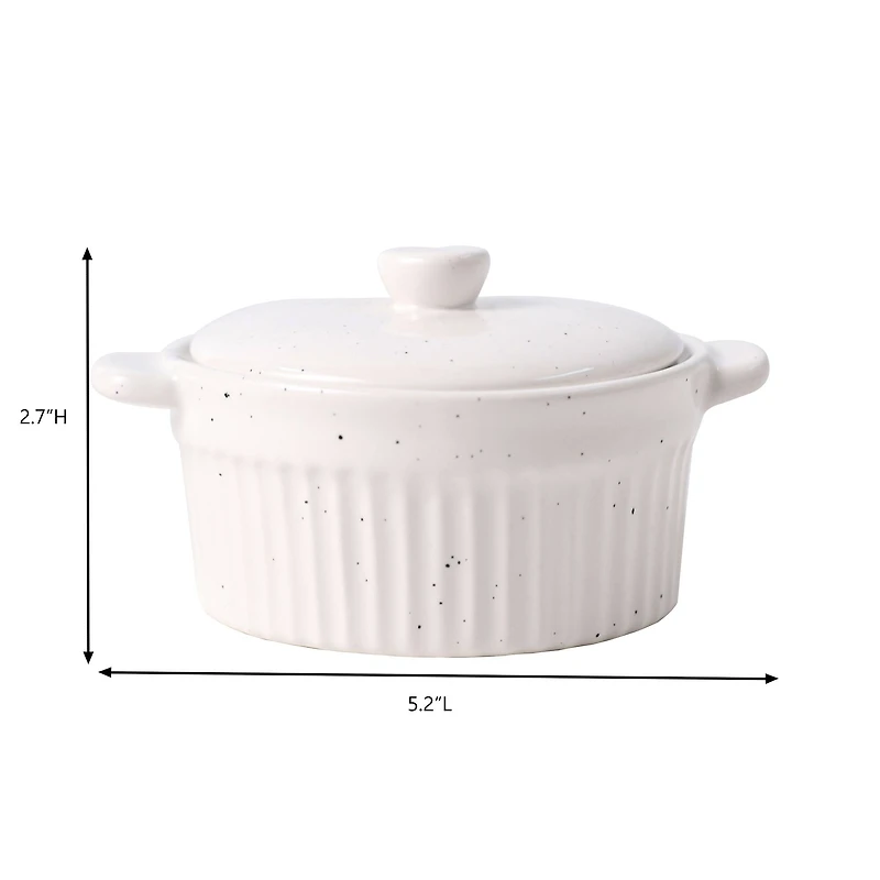 5" White Ceramic Ramekin by Ashland®