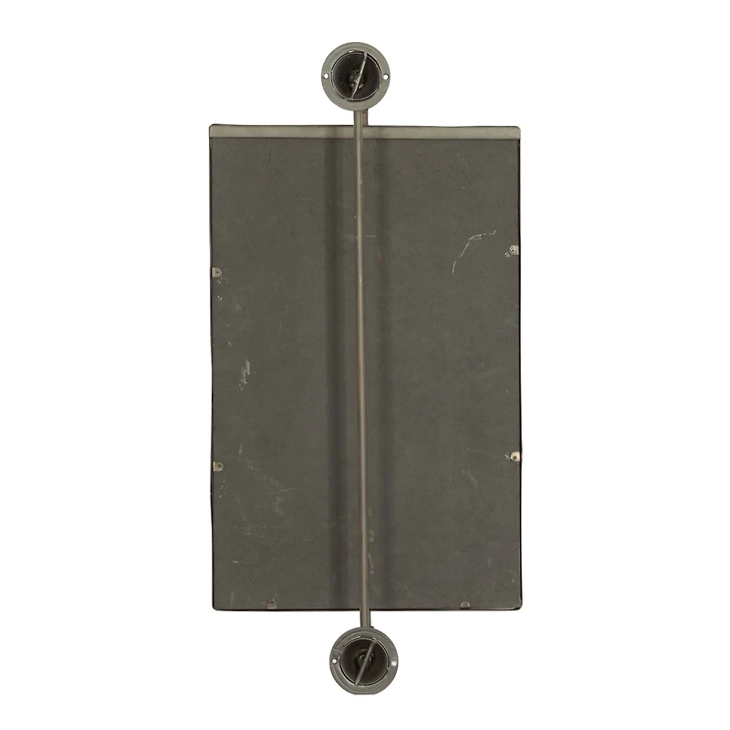 28" Rectangle Wood Wall Mirror