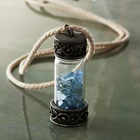 Found Objects Silver Vial by Bead Landing™