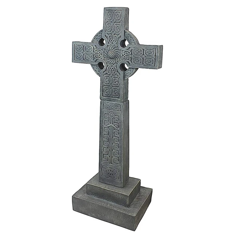 Design Toscano Full-Size Chisholm Highland Celtic Cross Statue