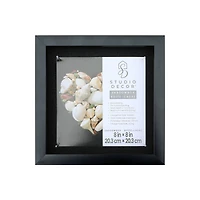 8" x 8" Flat Black Shadow Box by Studio Décor®